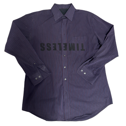 Purple Upcycled Dress Shirt